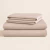 Make your bed the centerpiece of calm. This 4-piece bed sheet set blends sleek design with breathable comfort.