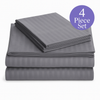 STRIPED BED SHEET SET