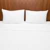 cotton white striped bedsheet us 