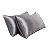 Luxurious mulberry silk pillow covers with smooth, soft texture – gentle on skin and hair, perfect for a restful night’s sleep.