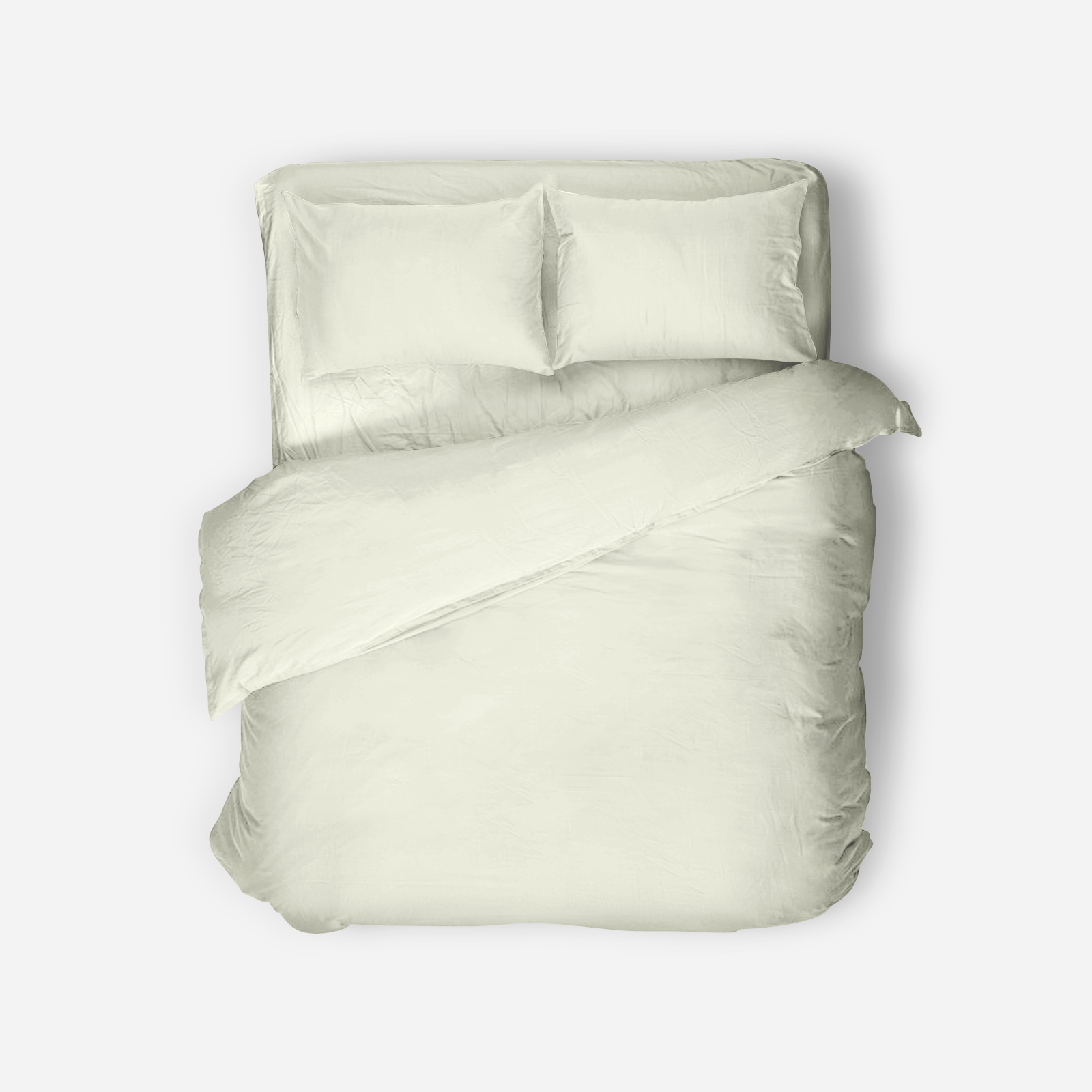 Enjoy ultra-soft comfort with our 4-piece beige cotton bed sheet set. Includes fitted sheet, flat sheet, and 2 pillowcases. Breathable and durable for all seasons.