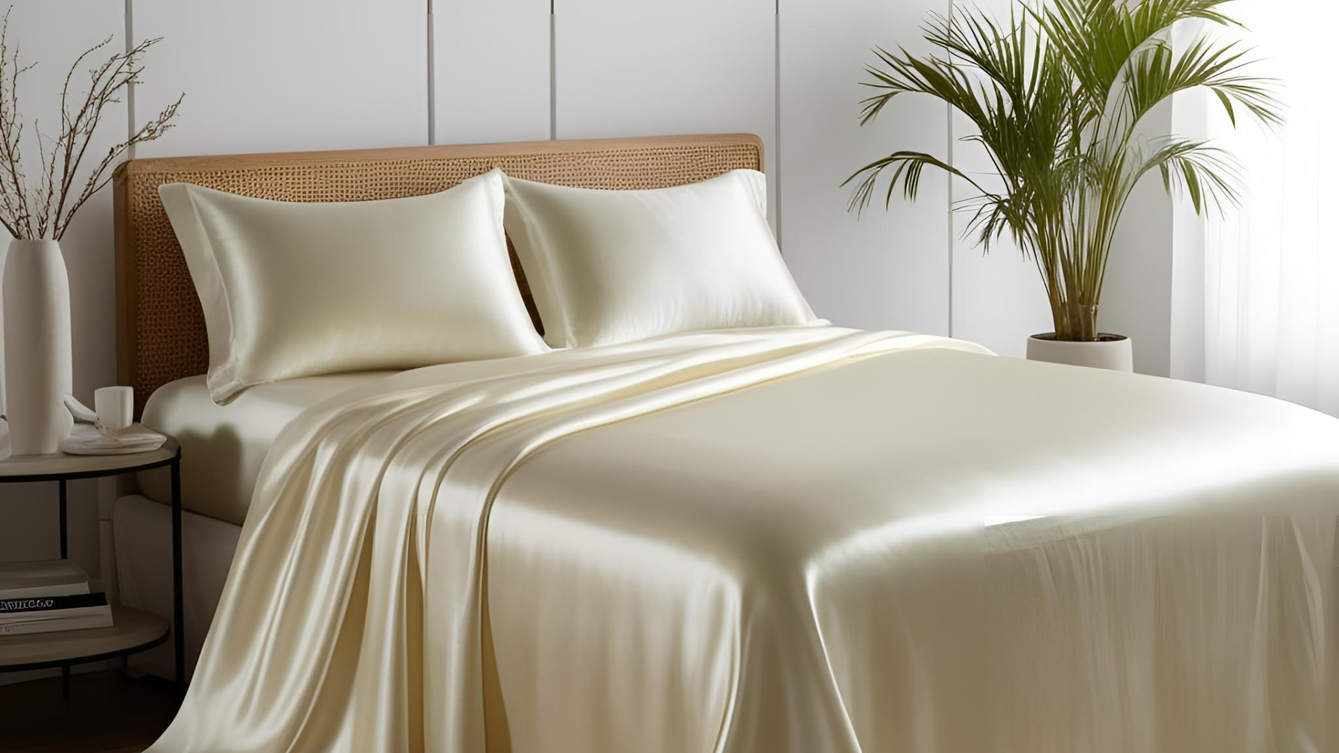 Luxurious mulberry silk—soft, smooth, and gentle on skin for the ultimate beauty sleep.