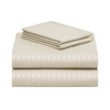 cotton striped white duvet set made in usa, soft, breathable, gentle on skin, designed for comfort loved by family