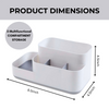 Toothbrush and Toothpaste Holder for Small Bathrooms